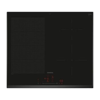 Placa Inducción Siemens EX651HEC1E 4 Zonas 60cm Vidrio Cerámico Negra Integrada WiFi