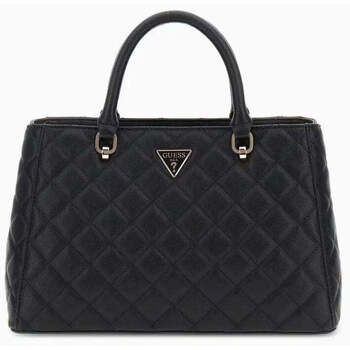 Guess Bolso de mano Bolso bandolera Eco Carly Girlfriend Negro para mujer