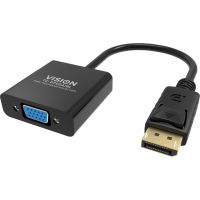 adaptador de cable vision tc-dpvgabl displayport a vga