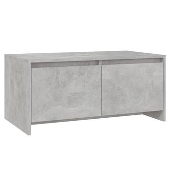 Mesa De Centro 90x50x41,5 Cm Madera - Gris
