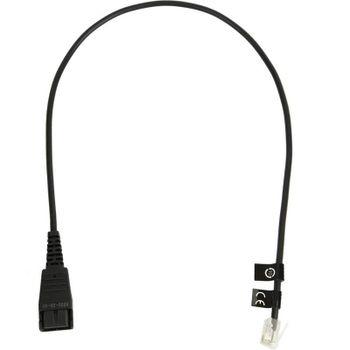 Auriculares Jabra 8800-00-01 con cable Quick Disconnect RJ10 para uso profesional Negro