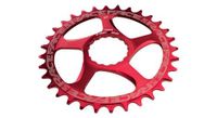 raceface cinch   ensamblaje de montaje estrecho  ancho  directo  rojo