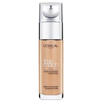 L'Oréal Paris True Match Liquid Foundation with SPF and Hyaluronic Acid 30ml (Various Shades) - 8W Golden Cappucino
