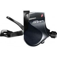 shimano maneta sl-r3009 sora rapidfire plus derecha 9v2050 mm negro para manillar plano
