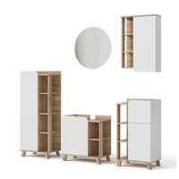 conjunto de muebles de bano karen 5 piezas vicco