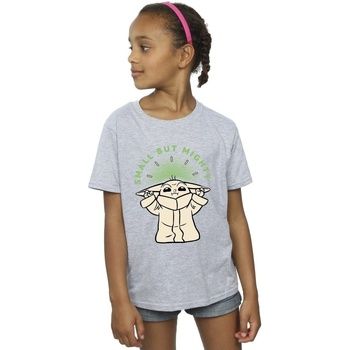Disney Camiseta The Mandalorian Small But Mighty para niña
