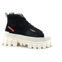 palladium botines revolt hi tx anfibio carrarmato nero 97242-016 para mujer