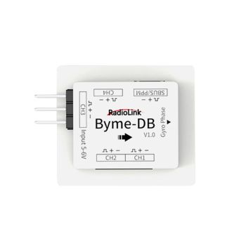 Controlador de vuelo RadioLink Byme-DB con giroscopio integrado para ala delta, micro avión fijo, avión de papel, J10 SU