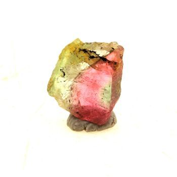 Turmaline Melon D'aau - Piedra Natural De Afganistán, Paprok | Cristal Raro Y Vibrante | 1.95 Ct - Certificado De Autenticidad Incluido | 10 X 8 X 2