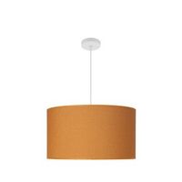 lampara colgante blanco  naranja blanco naranja metal  textil 3xe27 metal textil iluminashop 500050003500cm blanco naranja