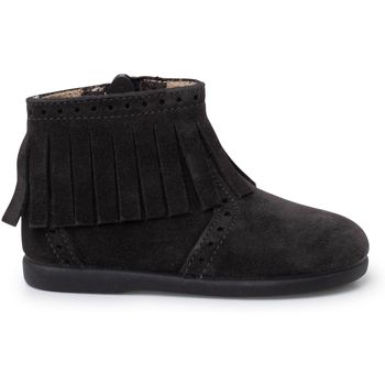 Pisamonas Botines Botas Niña Flecos Picado Cremallera para niña