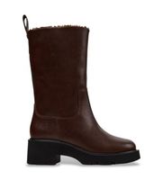 camper para mujer k400843-002 botas altas de piel milah marron 36 3 a 5cm ninguno casual