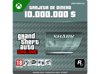 xbox series x s gta online tarjeta tiburon megalodon 10000000 codigo de descarga juego base se vende por separado