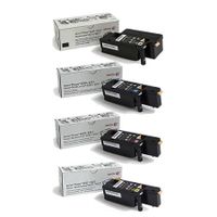 original multipack xerox workcentre 6027 printer toner cartridges 4 pack -106r02759