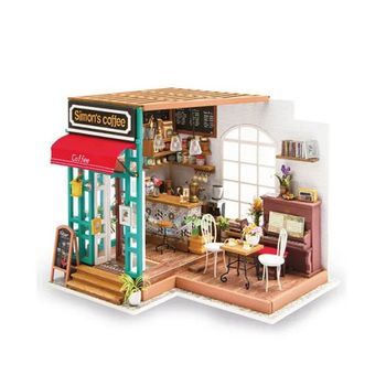Maqueta De La Cafetería Simon's Coffee