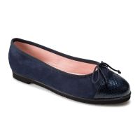 bailarina plataforma azul