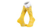 calcetines de compresion trail biere  blonde bv sport