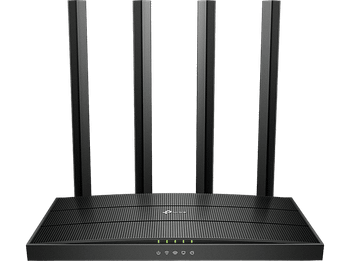 Router WiFi - TP-Link Archer C6, 1200 Mbps, Doble Banda, MU-MIMO, Beamforming, Gigabit, WPS, WPA3
