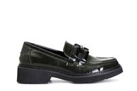 mocasin de mujer con bocado de caballo green