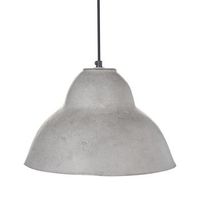 lampara colgante artesanal de papel mache gris kabalebo