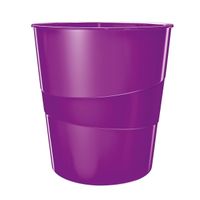 leitz 5278 wow papelera violeta metalizado