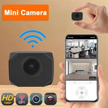 Nueva Mini Cámara WiFi HD 1080P, Punto de Acceso AP, Monitoreo Remoto, Videocámara Pequeña Portátil, Cámara Inteligente de Vigilancia y Seguridad para el Hogar