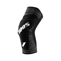 100 ridecamp knee guard grey heatherblack