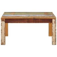 mesa de centro 80x80x40 cm madera - marron