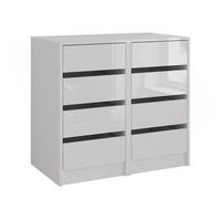aparador sherry 802 x 76 cm juego de 2 vicco