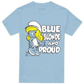 The Smurfs Camiseta Blonde And Proud para mujer