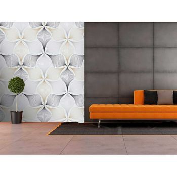 Fotomural Vinilo Flores Geométricas 350 X 250 Cm