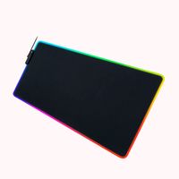 alfombrilla de raton para juegos victsing resistente al agua y antideslizante base de goma iluminacion rgb