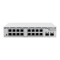 switch gestionado mikrotik css318-16g-2sin 16 puertos gigabit 2 sfp rack apilable blanco