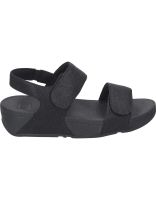 sandalias con plataforma para mujer fitflop ga2-090 negro 39