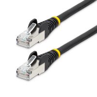 cable de red startech cat6a 5m negro lszh 10gbe poe sftp