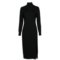 michael michael kors vestido largo turtle nk slit midi drs para mujer