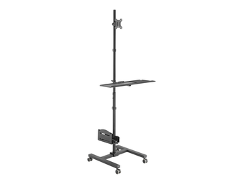 SOPORTE DE SUELO CON RUEDAS EQUIP 650171 PARA PANTALLA 17