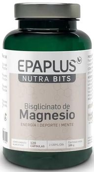 Epaplus Nutra Bits Bisglicinato de Magnesio 120 Cápsulas