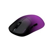 raton hator quasar 3 ultima wireless 30000 dpi negro violeta recargable