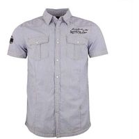 srk camisa manga corta chemise homme cairu para hombre