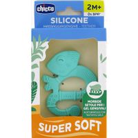 chicco mordedor supersoft silicona iguana