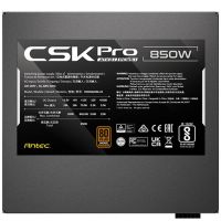 fuente de alimentacion antec signature csk850 pro 850w 80 plus bronze modular avanzada