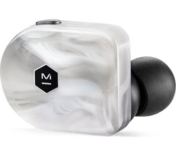 MASTER DYNAMIC W07 Wireless Bluetooth Earphones - White Marble, White