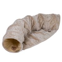 zoolove cat tunnel  cushion set - 116 x 54 x 26 cm l x w x h
