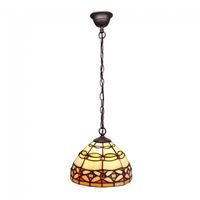 lampara colgante tiffany marfil