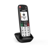telefono gigaset easy 500hx dectanalogico inalambrico negroplata