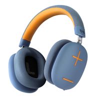 tnb bounce max - auriculares inalambricos circumaurales comodos y abarcados con conexion bluetooth sonido estereo y microfono integrado 50 horas de duracion - negro
