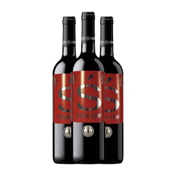 Esencias Vino Tinto «s» 6 Meses Vino Crianza 75 Cl 13% Vol. (pack De 3 Unidades)