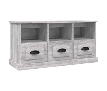 Mueble para tv - mueble tv - mesa de tv madera contrachapada gris sonoma 100x35x50 cm
