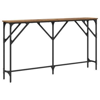Mesa Consola | Mesa De Entrada Madera Vieja 140 X 23 X 75 Cm